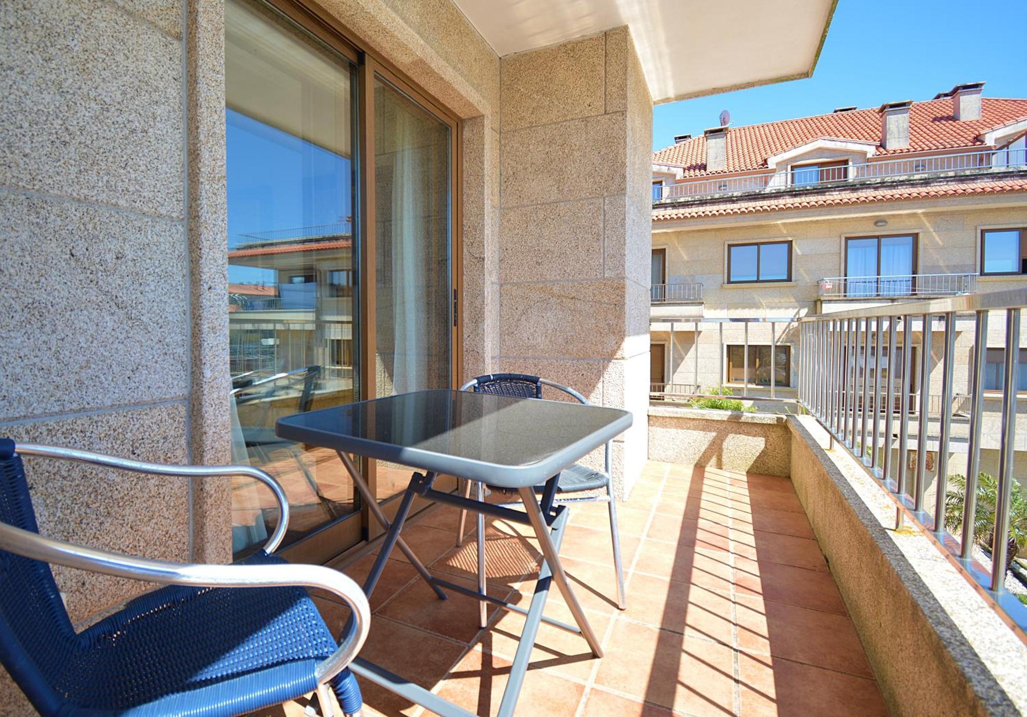 Апартаменты Piso Con Terraza A Un Paso De Playa De A Lanzada Санхенхо Экстерьер фото